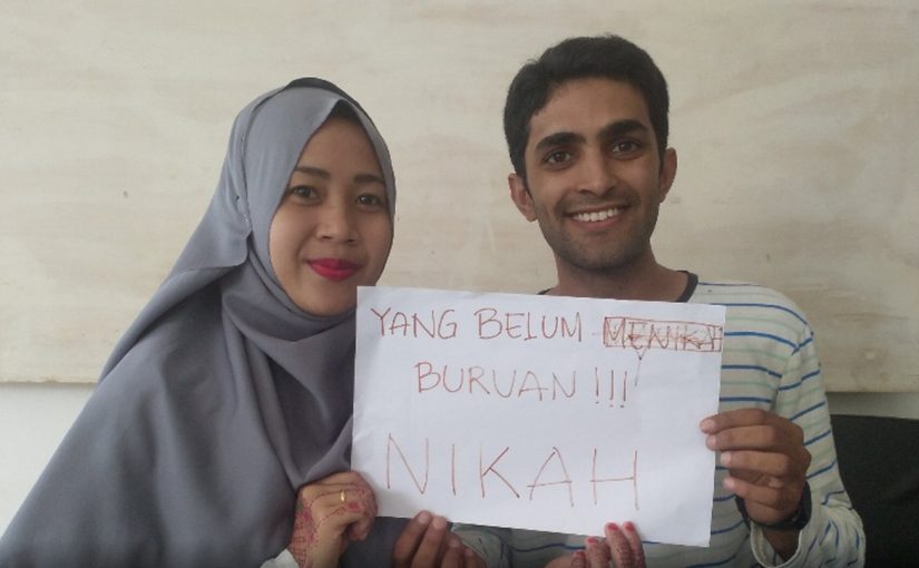 Buat Baper Netizen WNA Pakistan Nikahi Wanita Cantik 